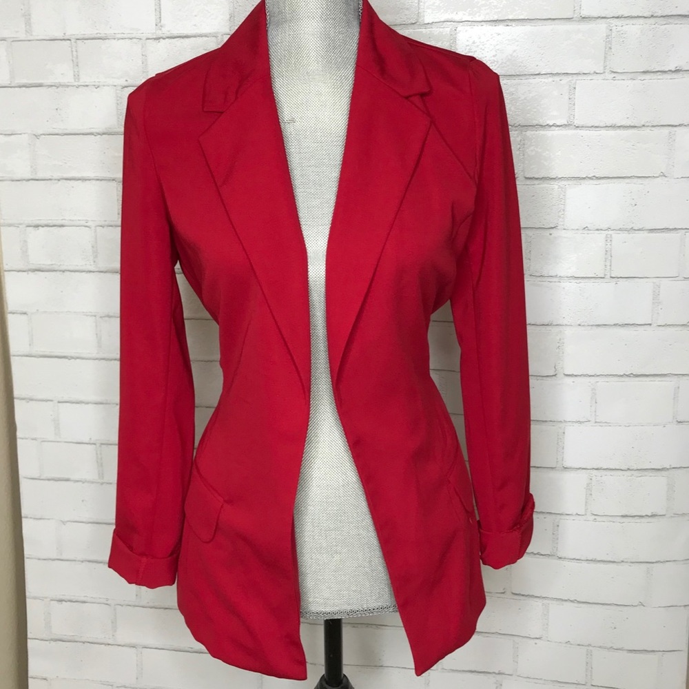 Brand new red coat • blazer